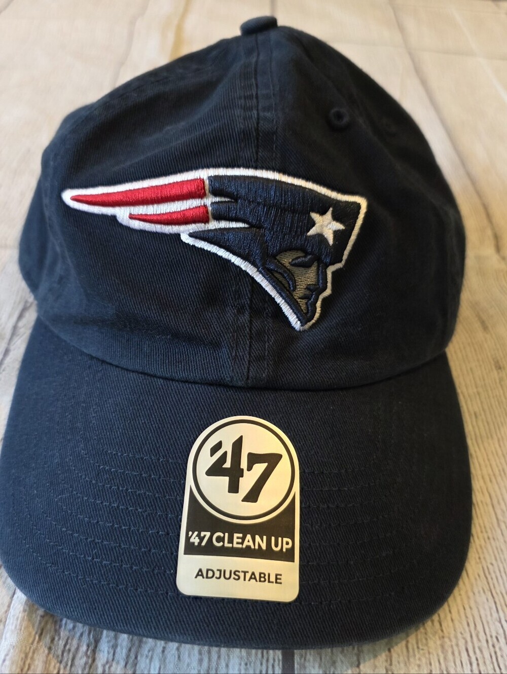 NEW '47 Brand Women's Adjustable Clean Up Hat New England Patriots New Condition - Picture 2 of 6